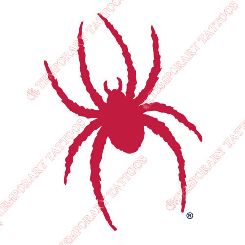Richmond Spiders Customize Temporary Tattoos Stickers NO.6002